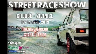 Street racing Zivinice 2021 402 Live [upl. by Eyram]