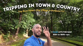 Antipolo Lot Tour Tripping in quotForestlikequot Town and Country Estates  Huge Lots For Sale [upl. by Dnaltroc]