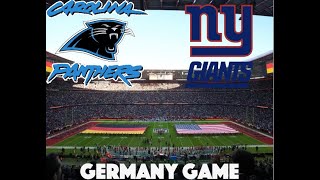 Panthers vs Giants Germany Game [upl. by Llenyaj]