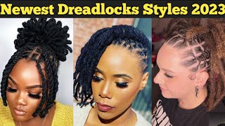 40 New Dreadlocks Styles For Women Short Medium amp Long 2023 [upl. by Ative]