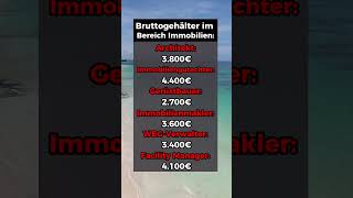 Diese Gehälter gibt es im Bereich Immobilien [upl. by Blasius]