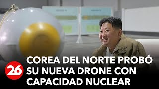 Corea del Norte probó drone submarino con capacidad nuclear [upl. by Dich402]