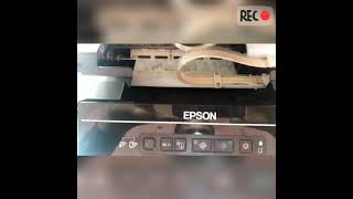 How to Epson L210 L220 Error code Red Lights blink Scanner problem print out ok epson aloknirmal [upl. by Waylan227]