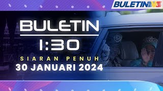 AlSultan Abdullah Tunku Azizah Berangkat Balik Ke Pahang  Buletin 130 30 Januari 2024 [upl. by Ised246]