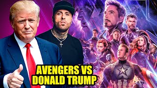 NICKY JAM Y LOS AVENGERS VS DONALD TRUMP SE RETIRA DE 0NL1 FANS CON 67 MILLONES DE DOLARES QPA EP3 [upl. by Gaby]