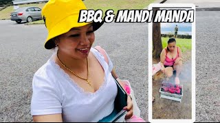 BBQ dan mandi manda di Kingwood Resort  Tempat Peranginan popular di Sarawak terletak di Mukah [upl. by Ynnatirb]