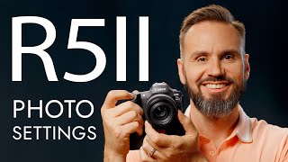 Part I Canon EOS R5 Mark II Settings for Studio amp Portrait Photography  Professional Guide [upl. by Ainotal518]