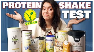 Ich teste Protein Shakes in Vegan [upl. by Tocs771]