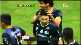 Golazo de Oribe Peralta vs América CLAUSURA 2014 [upl. by Auos]