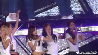 121007 GangNam 2012 Festival Kpop Concert  Gee YuriYoona [upl. by Reddin428]