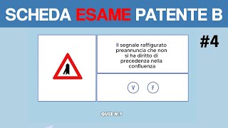 SCHEDA ESAME PATENTE B 2024 4 [upl. by Yeldud594]