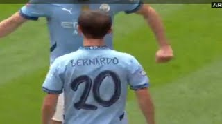 Bernardo Silvas goal vs Manchester United 11 highlights today [upl. by Dempsey360]