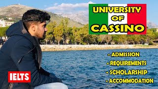 Good News  University of Cassino  Admission process  LazioDisCo Scholarship  Study In Italy [upl. by Alehtse]