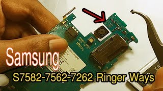 How to Samsung gt S758275627262 Ringer Ways amp Speaker Jumper [upl. by Krystin]