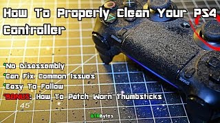 How To Properly Clean your PS4 Controller [upl. by Kelly]