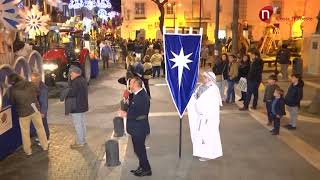 Cabalgata Reyes Magos Sanlúcar 2018 Acto de Adoración en la Iglesia de San Francisco [upl. by Alexine]