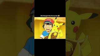 Ash after Serena kiss him 💋😘 pokemon pikachu ash serena [upl. by Akiwak]