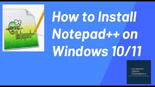 How to Install Notepad on Windows 1011 amp Set as Default for txt Files [upl. by Virgy]