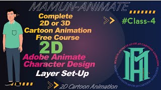 Adobe Animate group layers and animation Mamun Animate [upl. by Eleaffar673]