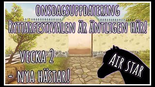 Onsdagsuppdatering  Ryttarfestivalen vecka 2  Nya hästar [upl. by Irisa218]