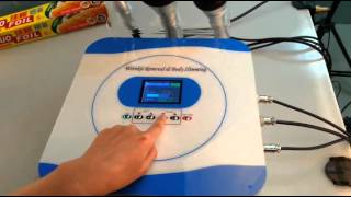 Home use Ultrasonic Cavitation Body slimming Machine [upl. by Teragram108]