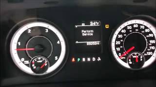 Reset the Perform Service Message on a Ram 67L Cummins [upl. by Iret913]