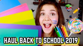 BACK TO SCHOOL HAUL 2019 SUPPLIES HAUL ♕ [upl. by Anitsrik590]