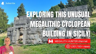 EXPLORING This Unusual MEGALITHIC CYCLOPEAN Building in SICILY [upl. by Ahsiekim]