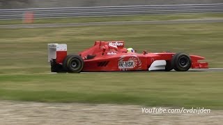 3 seat Ferrari Formula 1 car with V10 engine EPIC Sound [upl. by Winnick]