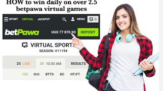 Best betpawa trick on virtual games sports strategies win daily and make profit [upl. by Faye]