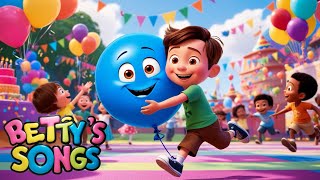 Benny the Brave Balloon BEST Nursery Rhymes amp Kids Songs [upl. by Ahsir]