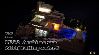 LEGO 21005 lighting install [upl. by Tiny579]