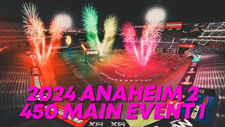 2024 rF Supercross 450 Main 1  Round 4  Anaheim 2 [upl. by Shapiro]