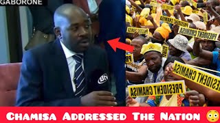 President Chamisa Addressed Africa Zvadhakwa Hona 😳 [upl. by Aicxela]