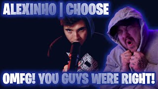 OMFG GUY GUYS WERE RIGHT ALEXINHO  Choose REACTION [upl. by Anniken636]