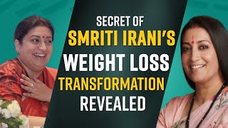 Smriti Irani Weight Loss Secret  How Did Smriti Irani Lose Weight  Smriti Irani Transformation [upl. by Winonah251]