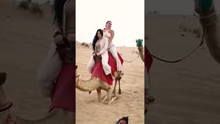 bollywood desert love dance desertsafaridxbme camel funny comedyfilms duetrespect comedy [upl. by Sterling]