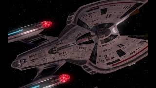 USS Mantis vs Romulan Dderidex Warbird and Abavenis Battleship  STBC [upl. by Flanagan53]