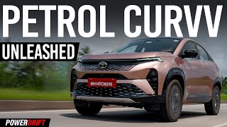 Is the Tata Curvv Petrol Indias Most Stylish Compact SUV  PowerDrift First Drive [upl. by Pelligrini135]