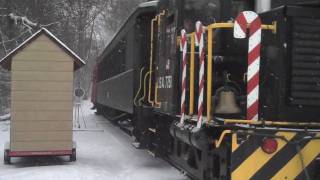 Allaire Transportation Museum Santa Train December 19 2009 [upl. by Chelsie]