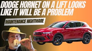 Dodge Hornet Coolant System Is A Disaster On A Lift This Looks Bad [upl. by Kaja736]