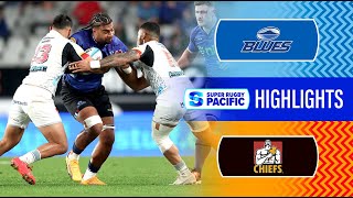 HIGHLIGHTS  BLUES v CHIEFS  Super Rugby Pacific 2024  Round 15 [upl. by Aehtorod]