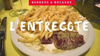 LEntrecote Restaurante en Burdeos [upl. by Adnileb]