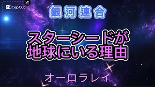 銀河連合 スターシードが地球にいる理由 オーロラレイ [upl. by Amles820]