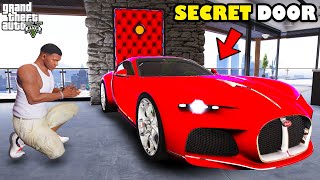 Franklin Opened Secret Door and Found Ultra Rare Car In GTA 5  SHINCHAN and CHOP [upl. by Gimpel]