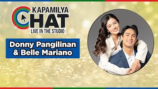 Donny Pangilinan and Belle Mariano  Kapamilya Chat [upl. by Ruamaj]