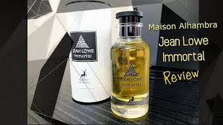 Maison Alhambra Jean Lowe Immortal Fragrance Review  Louis Vuitton L’Immensité Clone [upl. by Azarria]