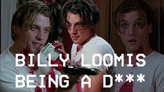 billy loomis from scream being a d for 3 minutes quotstraightquot [upl. by Walsh]