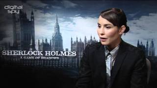 Noomi Rapace Sherlock Holmes interview I enjoyed playing with the boys [upl. by Tasiana]