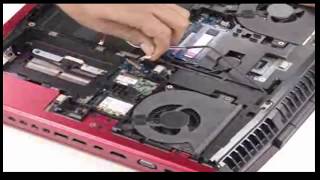 How to disassemble dell Alienware M18X R2 [upl. by Erlewine]